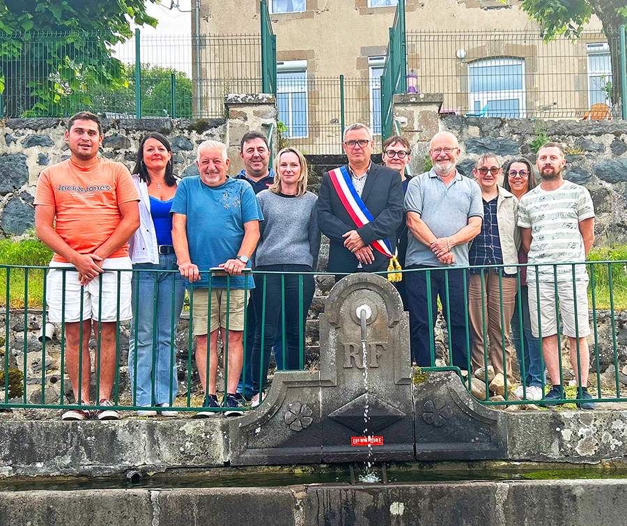 Les conseillers municipaux du Monteil